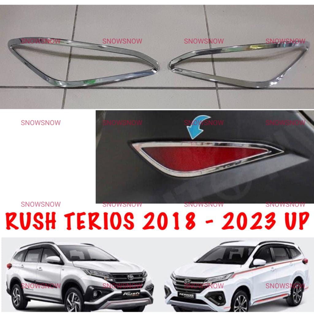 Ring Reflektor All New Rush 2018 2020 2021 Cover Chrome