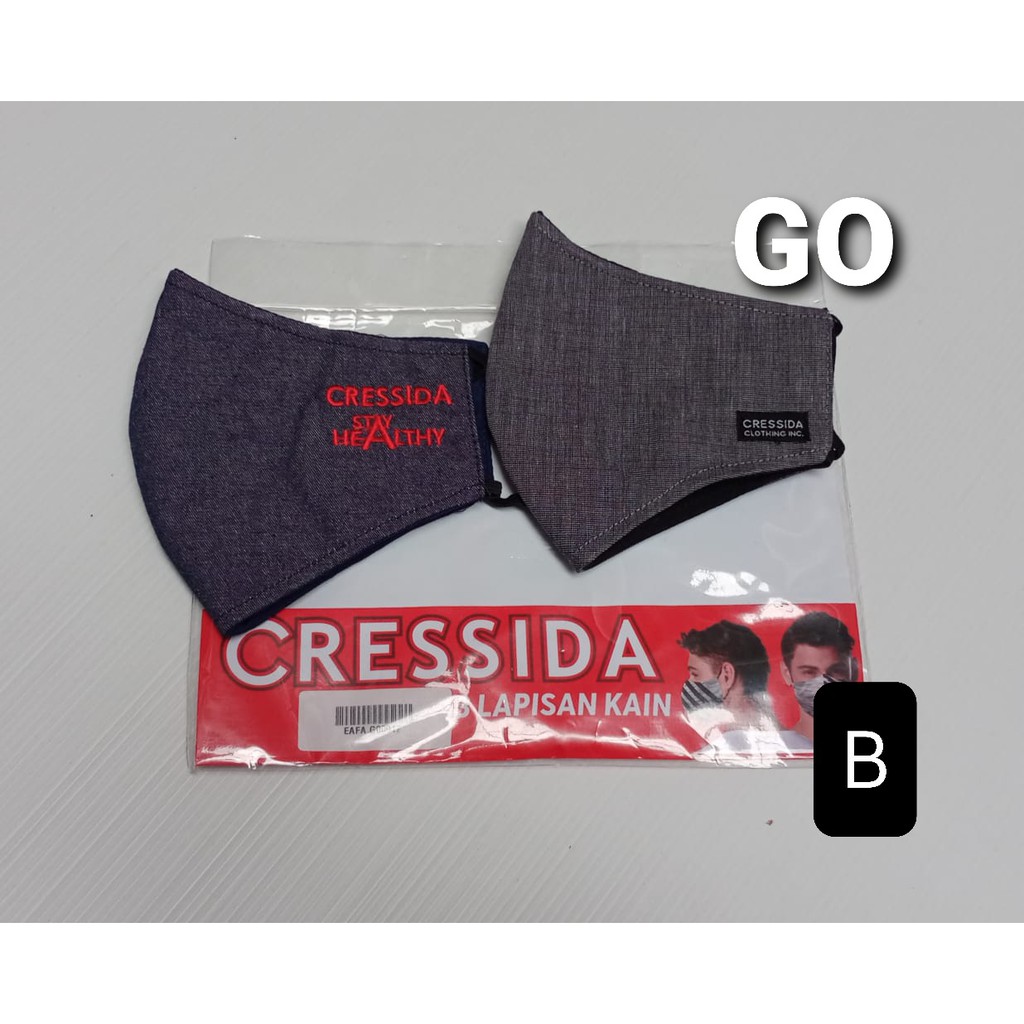 BB CRESSIDA MASKER KAWAT Isi 2 Masker Dewasa Non Hijab - EAFA.G00012