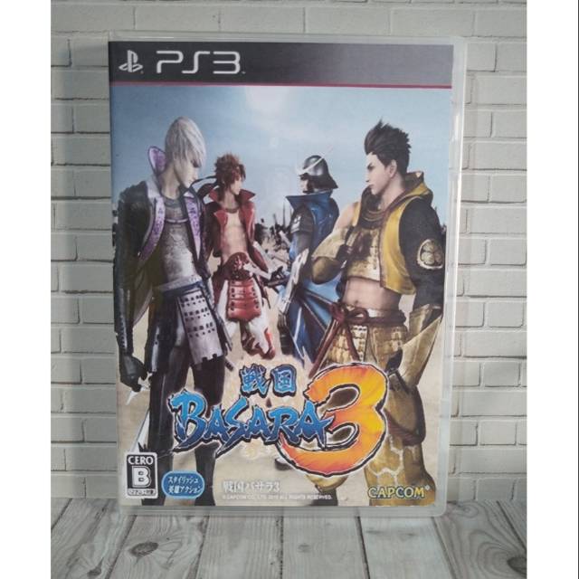 BD CD KASET ORIGINAL PS3 SENGOKU BASARA 3 BAHASA JEPANG