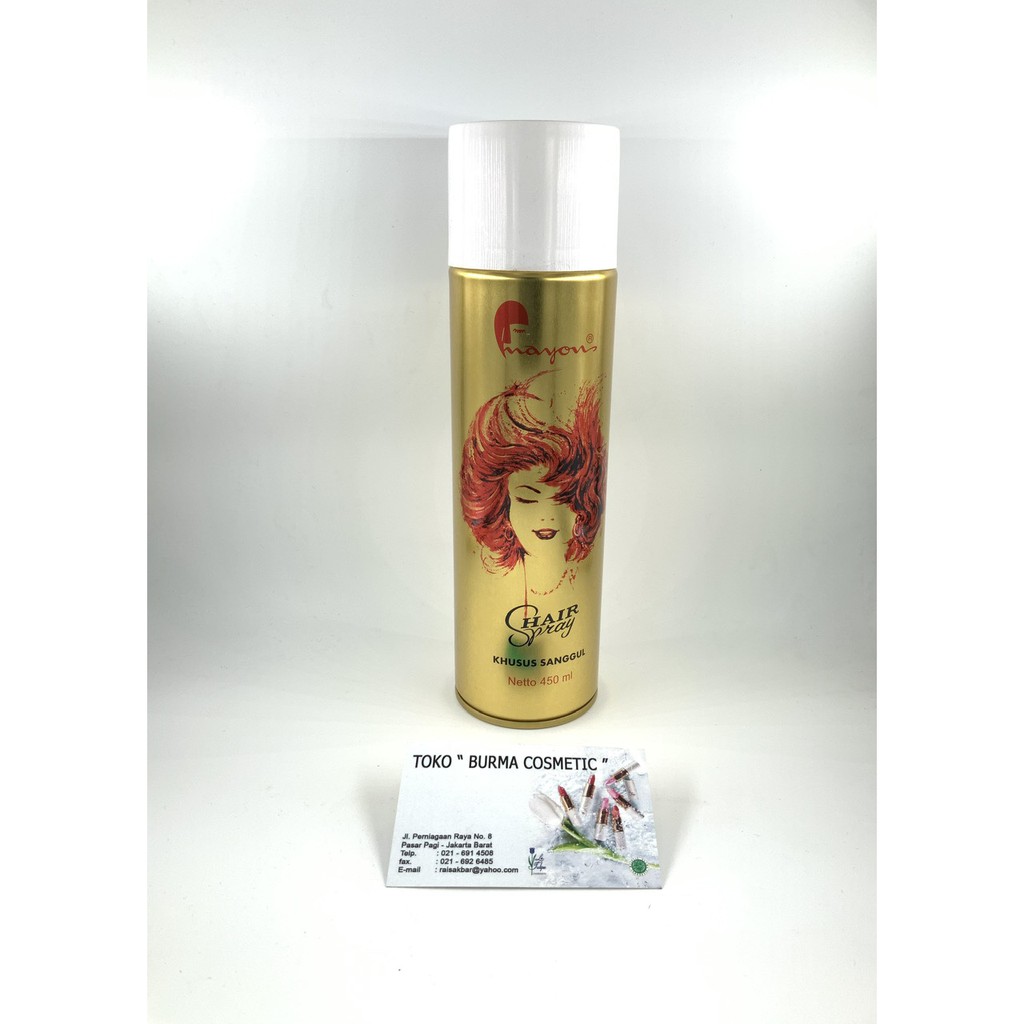 MAYON HAIR SPRAY SANGGUL 450 ML