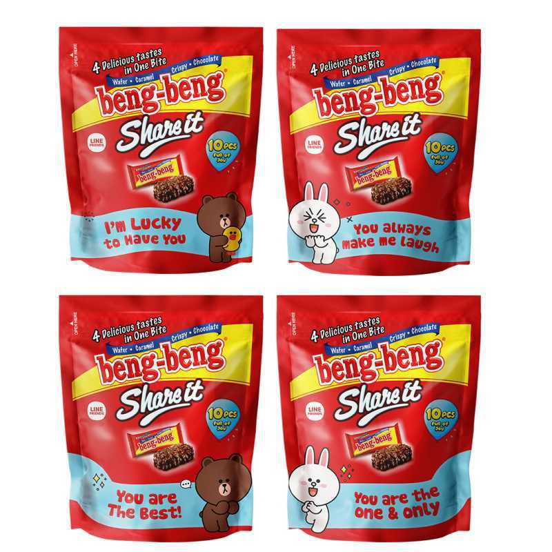 

PROMO BENG BENG ISI 10 PER PACK LINE EDITION COKLAT BAR CHOCOLATE