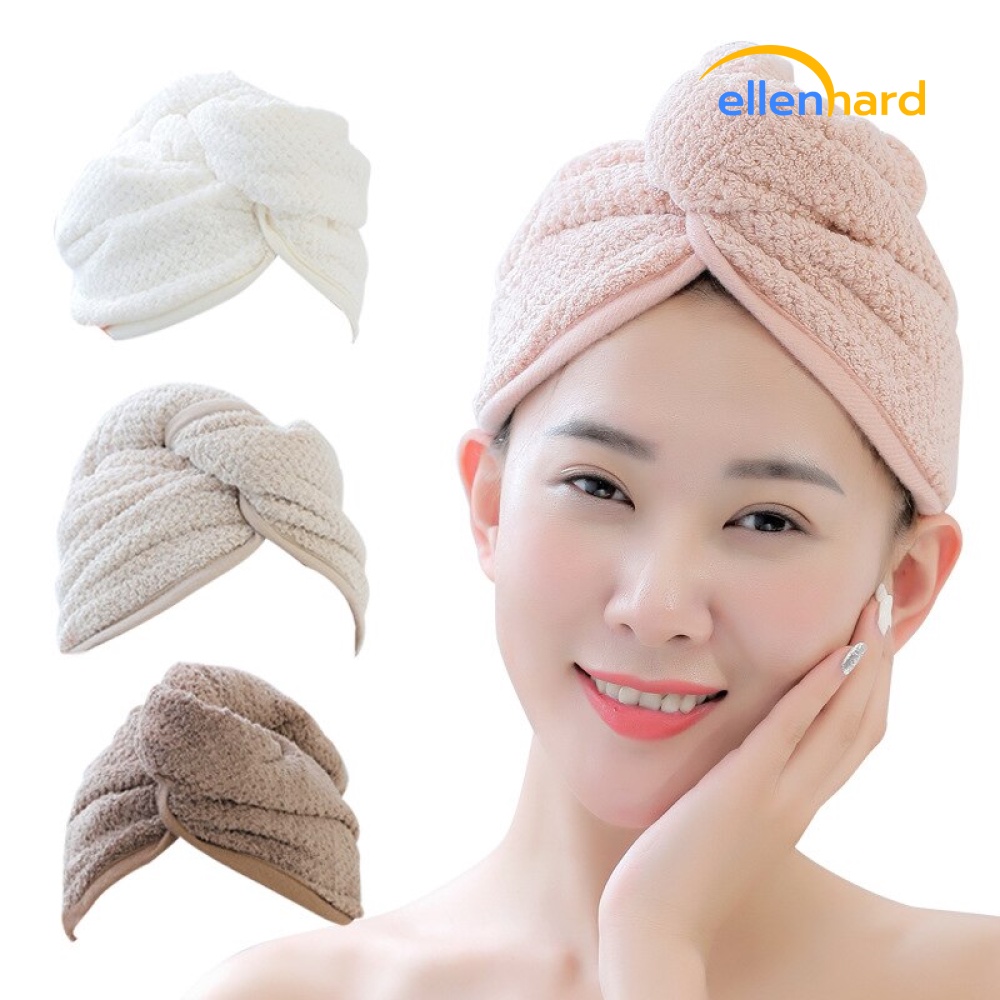 Handuk Pengering Rambut Cepat Kering Handuk Rambut Kepala Keramas Hair Wrap Quick Drying Towel