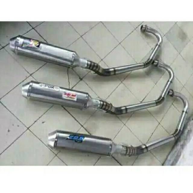 Knalpot kawahara pdk dos kapsul for cb GL tiger megapro scorpio dll