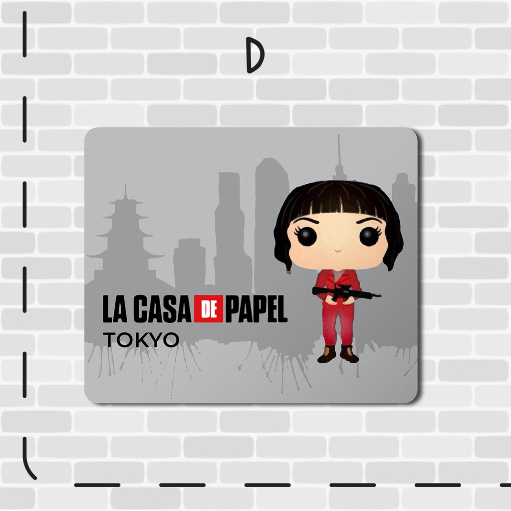 READY STOCK Custom Mousepad Money Heist La Casa De Papel (Premium)