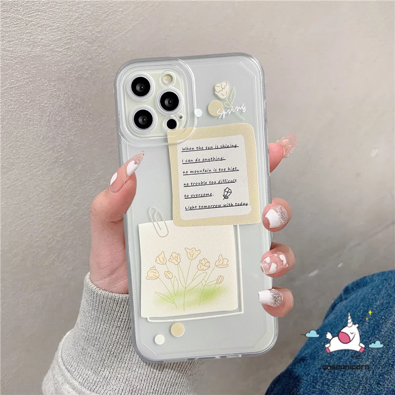 Floral Case Samsung A14 A04 A04s A04E A22 A32 A52 A72 A12 A50 A50s A30s A52S A51 A71 A21s A31 A03 A11 M23 A10 A33 A20s A03s A10 Transparan Fresh Flowers Bening Soft Cover Flower