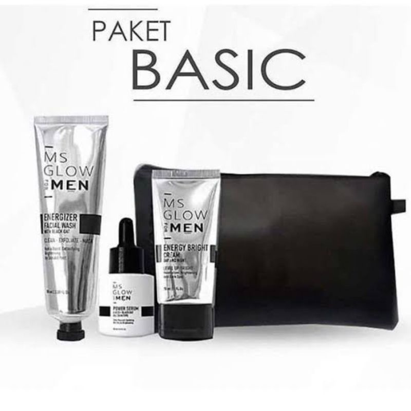 Ms Glow Original / Ms Glow Men / Ms Glow Paket Basic