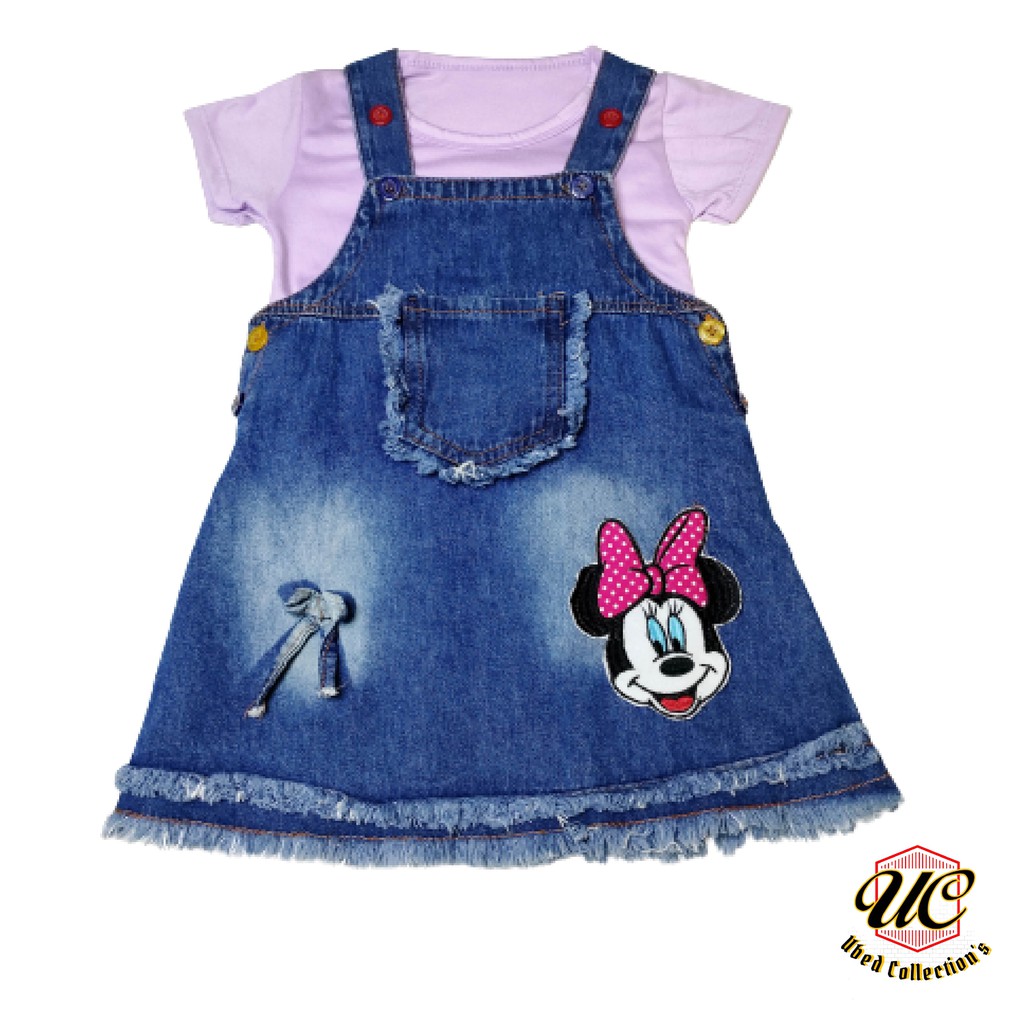 BAJU ANAK PEREMPUAN TERBARU SETELAN ANAK PEREMPUAN MINI MOUSE UMUR 1-2,5TAHUN