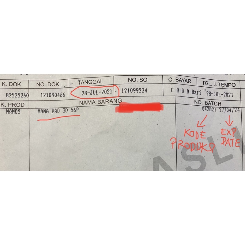 Mamapad Breastpad isi 56 / 24 pcs 3D Side Cut Shape Dacco / Mama Pad Breast Pad Premium 68 EXP 2025