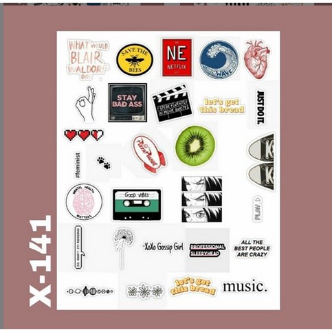 

STIKER TUMBLR X-141
