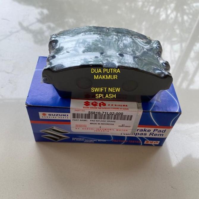 Kampas Rem Depan-Brake Pad Front Suzuki Swift New/Splash 55810-71L02