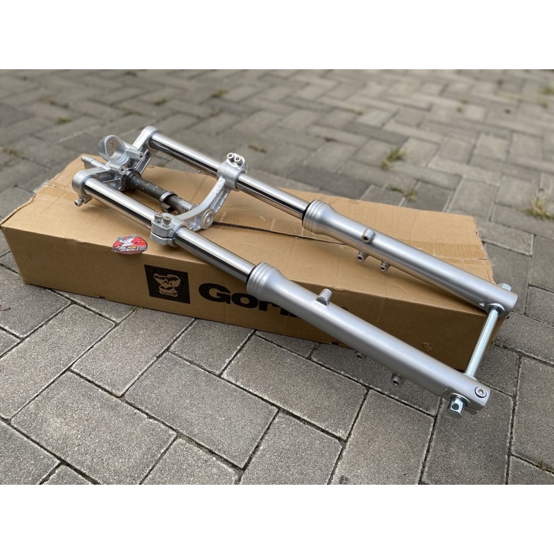 skok gorilla rr silver import pnp honda cb gl mp tiger shock depan gorila gorilla skok ninja r goril