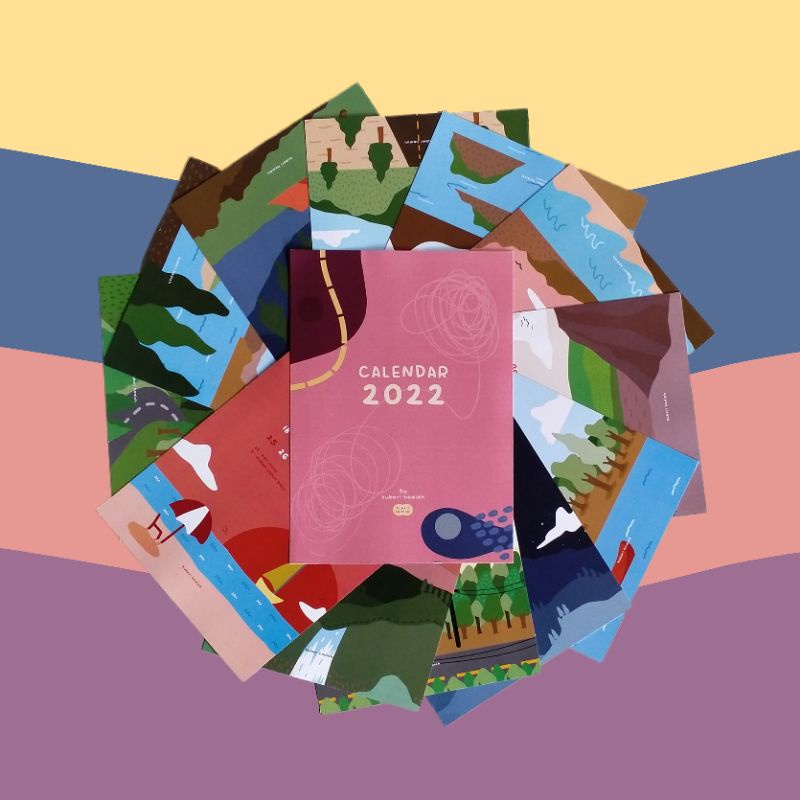 

Kalender meja aestethic calendar 2022 kalender meja cute 2022 illustration calendar tumblr