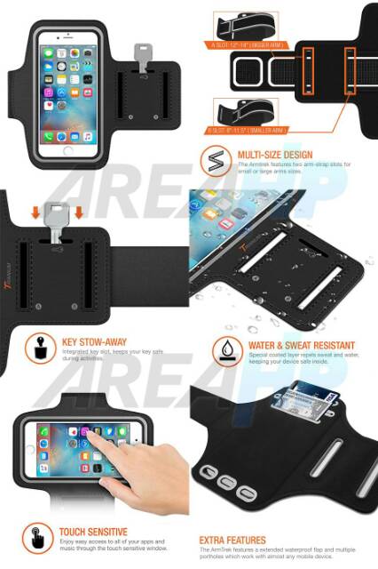 Armband Pouch for for All Phone Universal 4 Inch