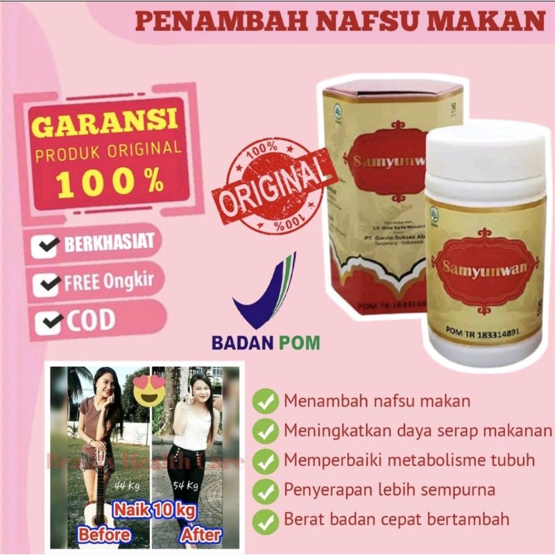 samyunwan bpom penggemuk badan