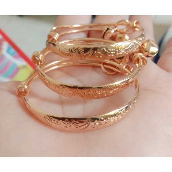 gelang bayi anak perempuan lapis emas banyak varian