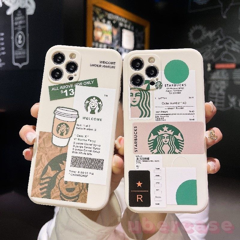 SOFT CASE STARBUCKS MOTIVE FOR POCO X3 NFC X3 PRO  M3 XIAOMI REDMI 9C NFC 9A i T 9 POWER 10X POCO M2