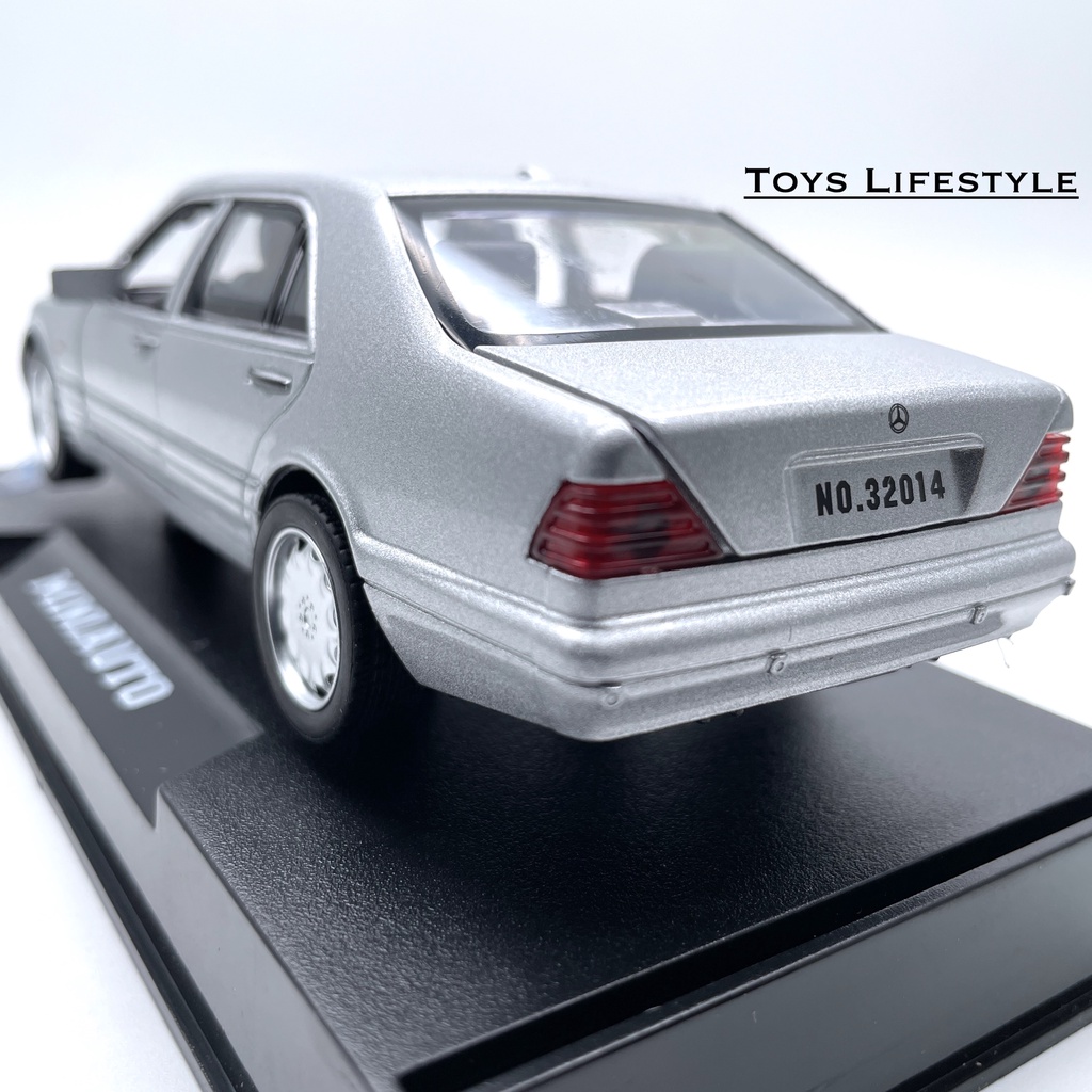 Mobil MiniAuto Diecast - Mercedes Benz S Class W140 Skala 1:32