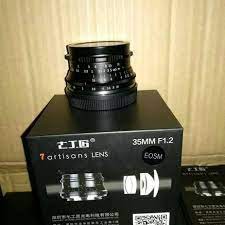Lensa 7artisans 35mm f1.2 for Canon EOS-M Mirroless