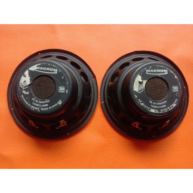 speker macrom made in england 1 set