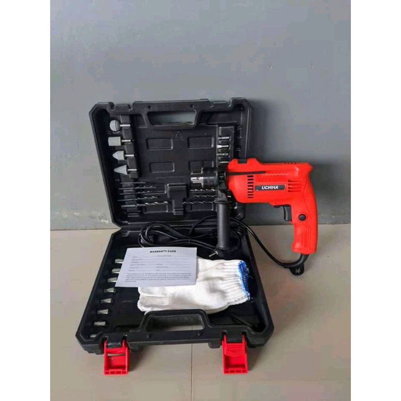Bor LISTRIK 13 mm 400 watt type UC 11 UCHIHA JAPAN beton besi kayu dll