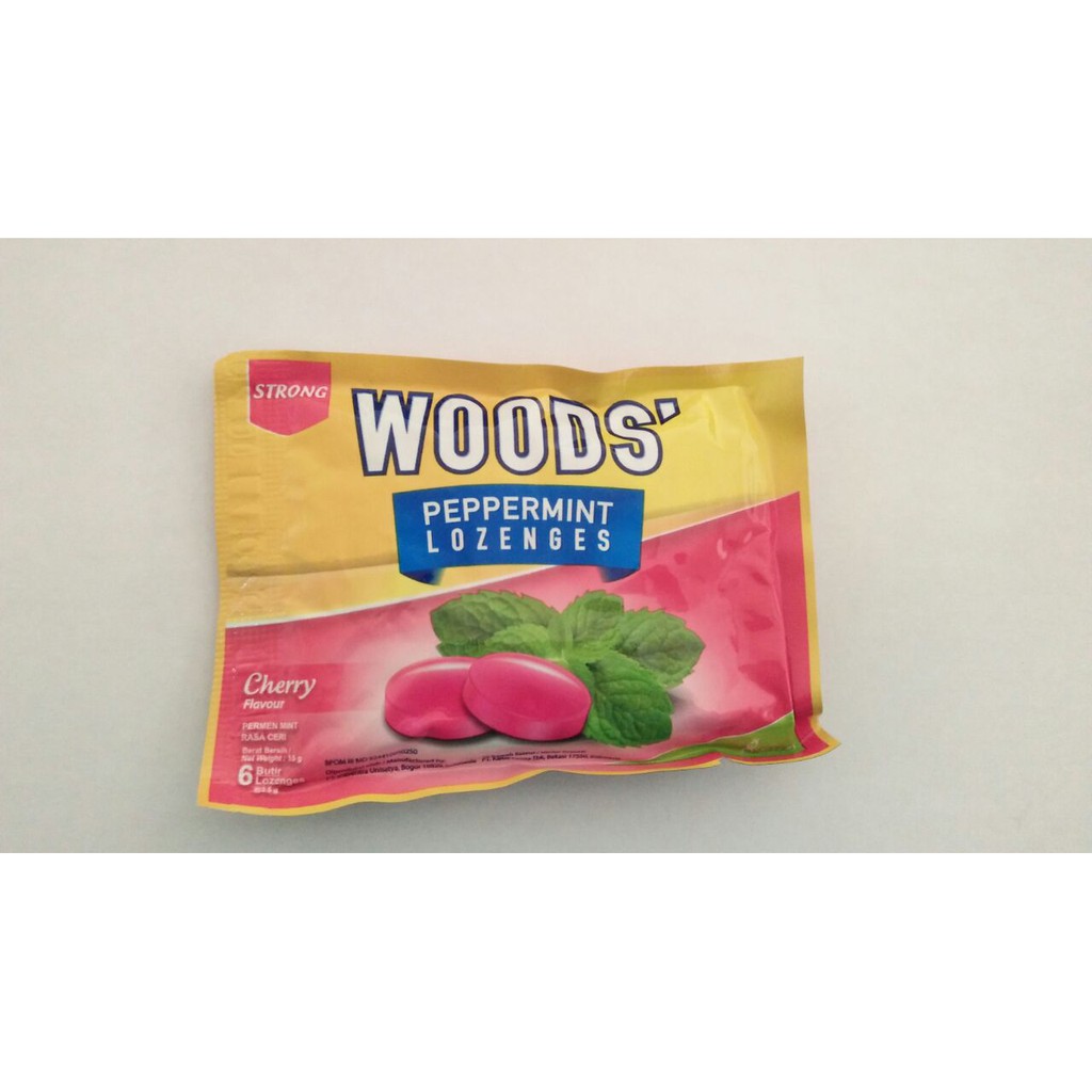 Permen Woods Lozenges 6s permen pelega tenggorokan