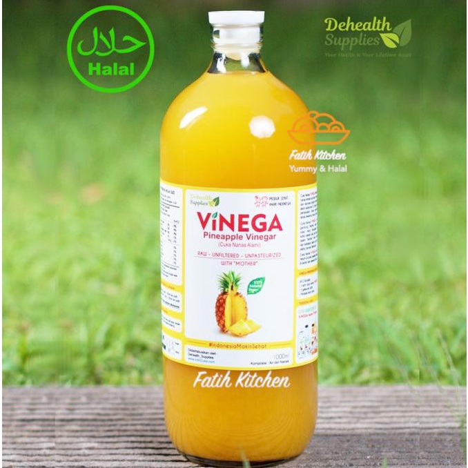 

Promo Awal tahun Cuka Apel & Nanas Vinega 1 liter dari De Health Supplies - Vinegar - Cuka Nanas
