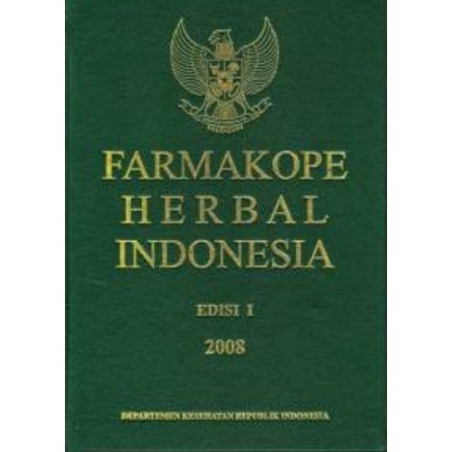 Farmakope Herbal Indonesia Edisi 1 2018 Shopee Indonesia