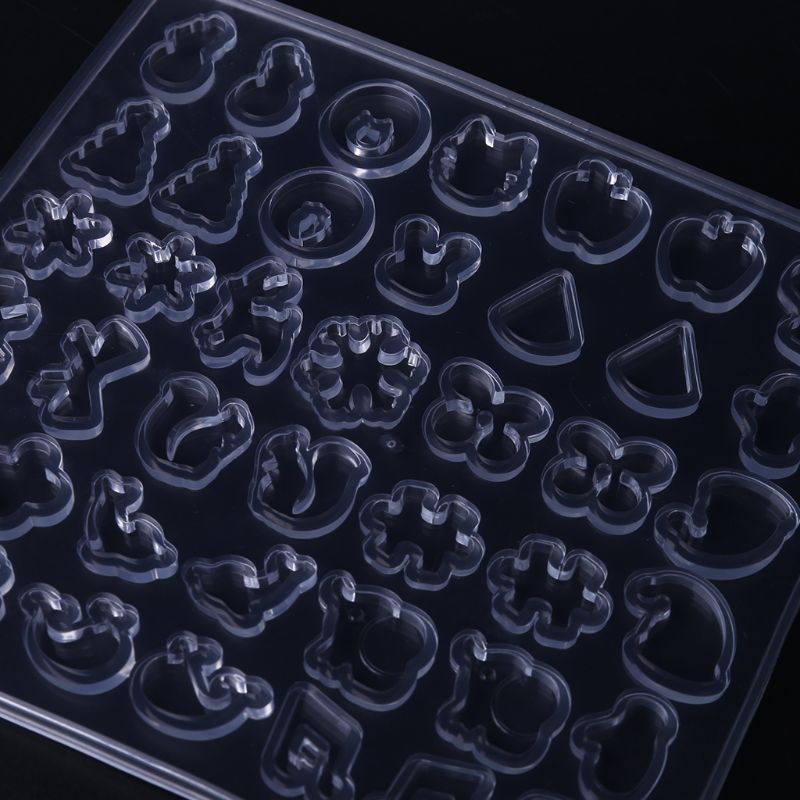 SIY  DIY Silicone Ear Stud Earring Mold Jewelry Pendant Epoxy Resin Casting Mould Making Tool Craft Decorative