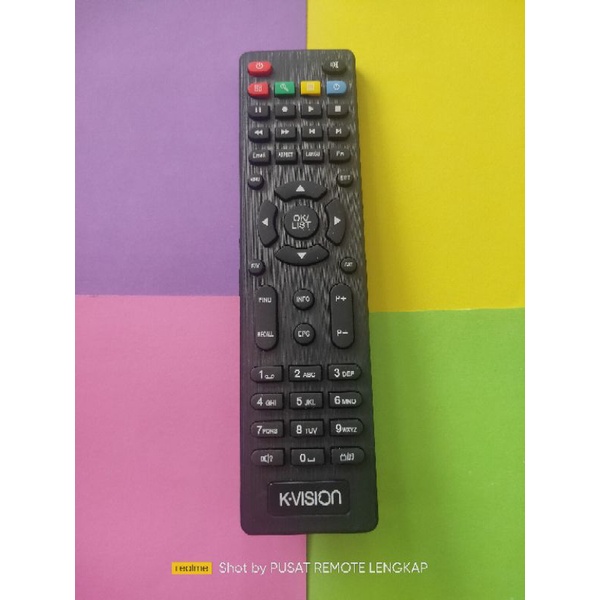 REMOT REMOTE KVISION/TOPAS HD C2000 Original Grade RECEIVER/PARABOLA