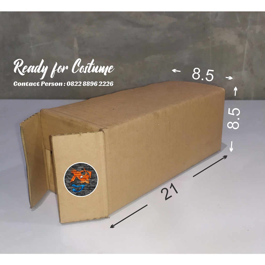 

Kardus | Karton | Box (21x8.5x8.5cm) / 20pcs