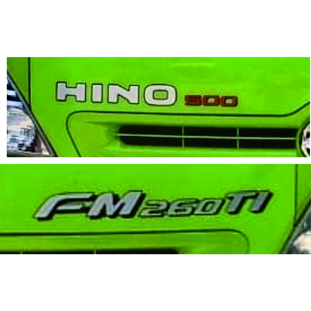 stiker HINO 500 FL 260 TI bukan ori 1set