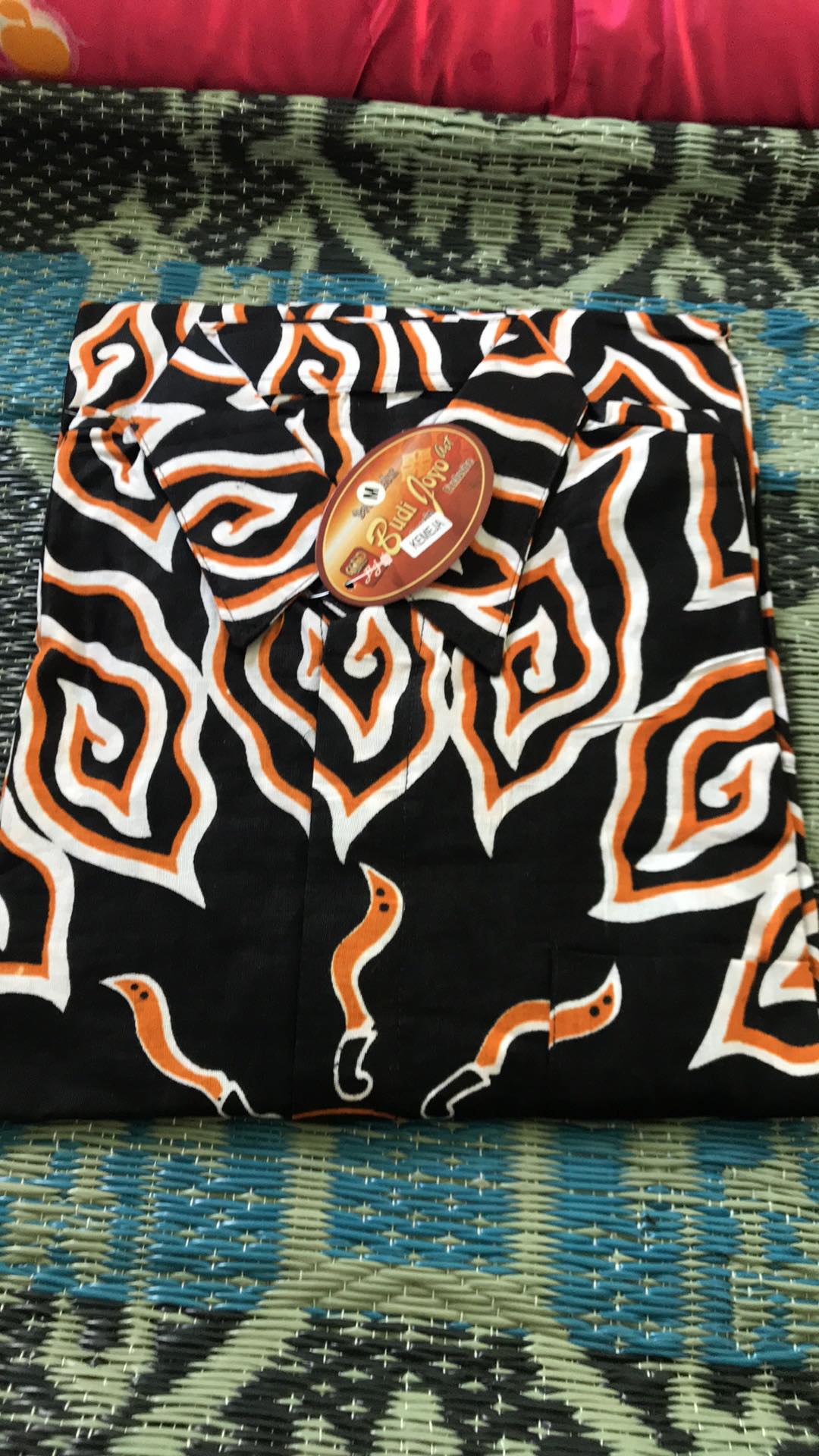 Size M L Xl Xxl Xxxl Bswart Batik Hrb026 Kenongo Hem Pendek Padi Pekalongan M L Xl Batik Pria Murah