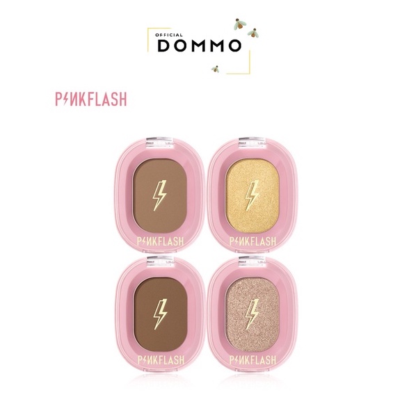 DOMMO - D8095 PINKFLASH F02 Hightliter Soft Pigment Face Contour - Colours 4