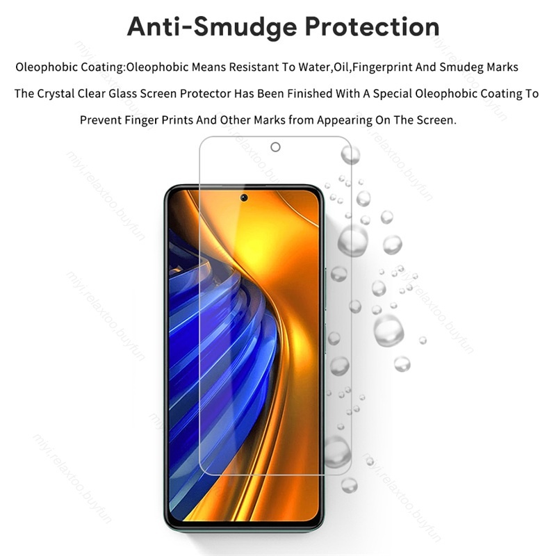 PROMO PAKET 2 IN 1 ANTI GORES Xiaomi Poco F4 5G Screen Guard Free Anti Gores Camera Belakang Handphone