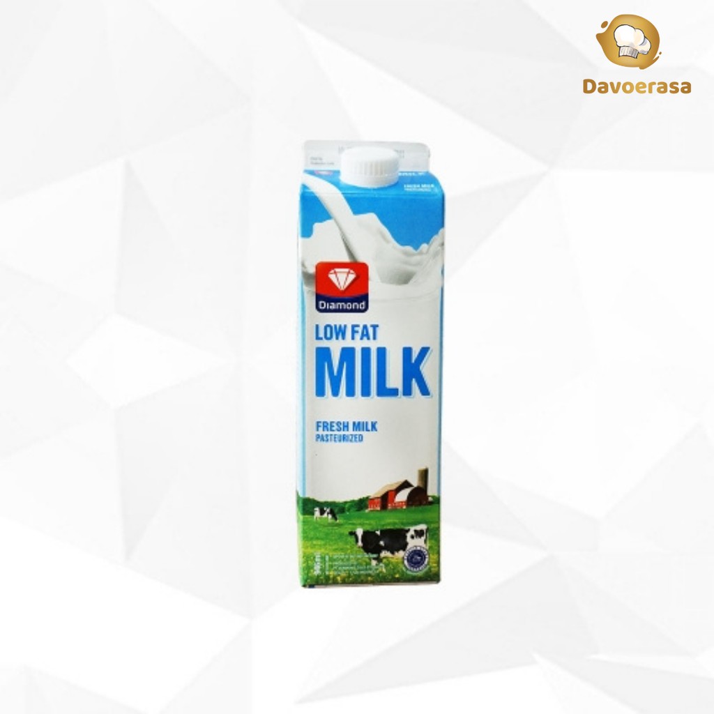 

Susu Fresh Milk Diamond Low Fat 946 ml