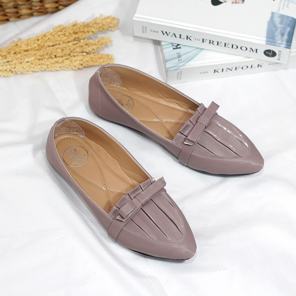 Mym2m Sepatu Flat Shoes Wanita Kekinian Terlaris Carista