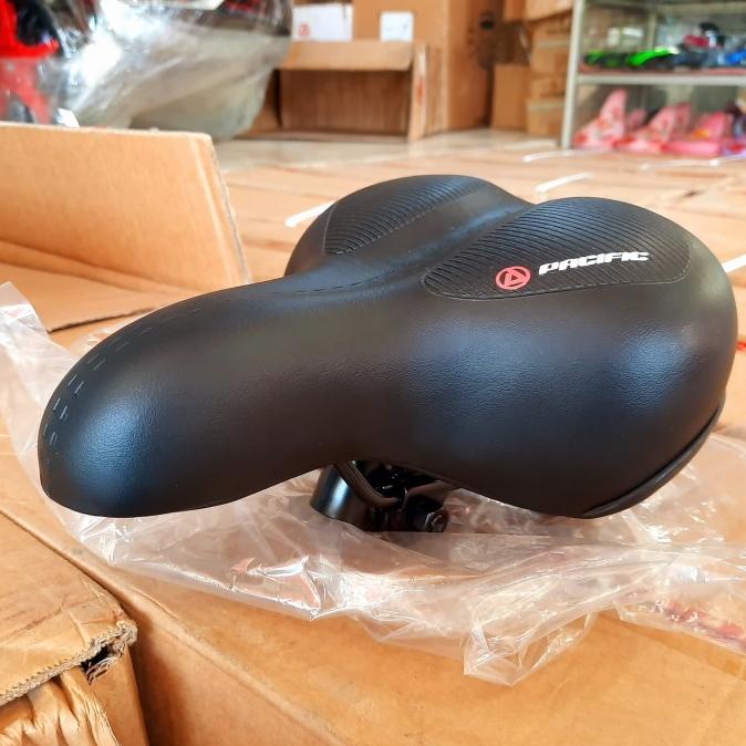 Jok Sadel Sepeda Lipat/Ctb/Mtb Pacific Original, Lebar,Kuat,Dan Empuk