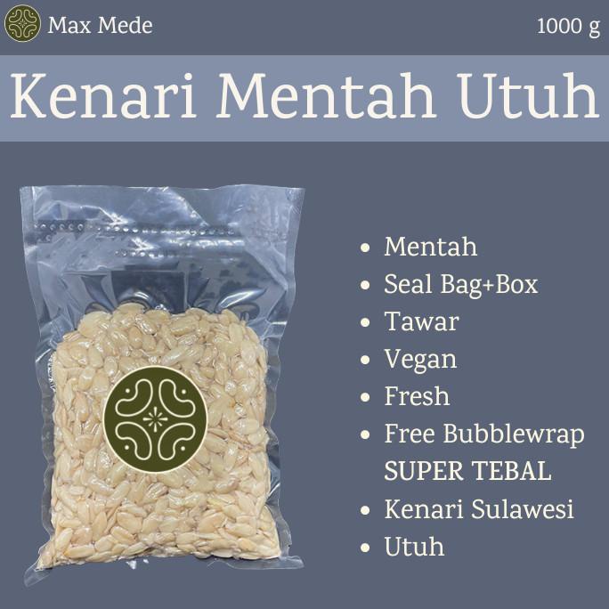 

Kacang Kenari Slice Mentah Kacang Kenari Premium Sulawesi Max Mede 1Kg