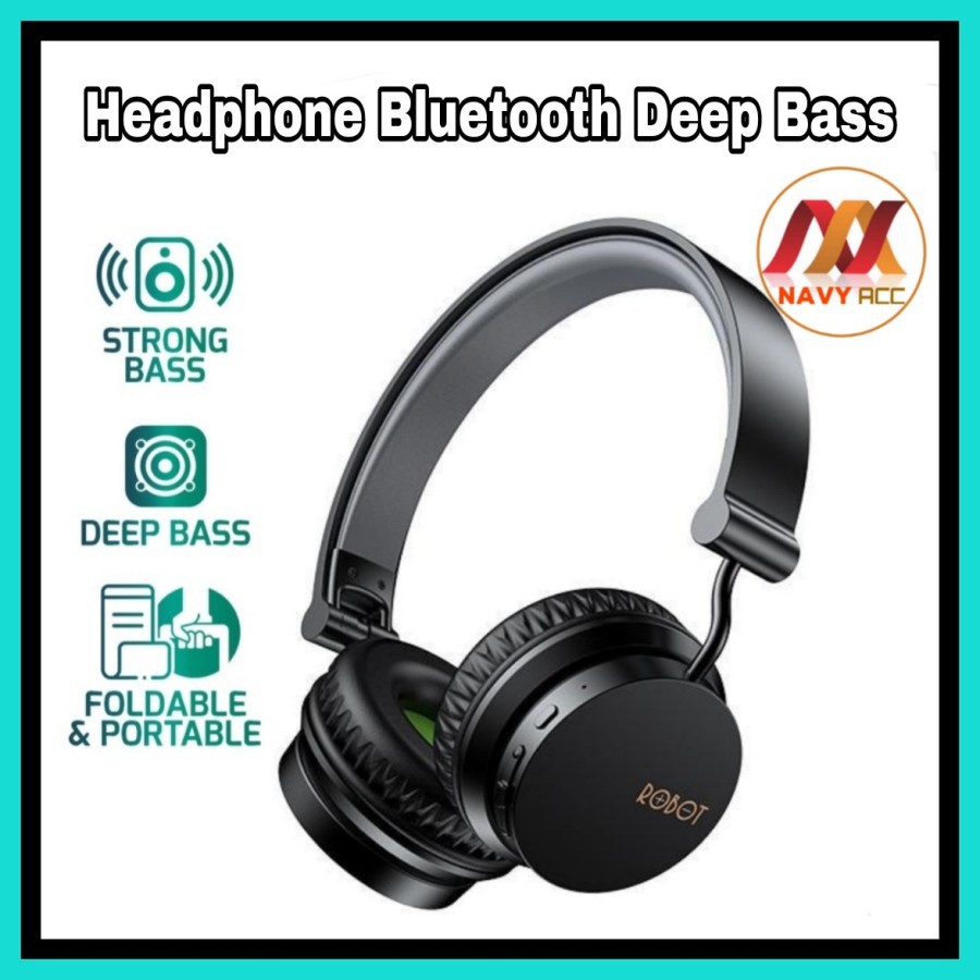 NA - Headphone Bluetooth Deep Bass Robot Gaming H10