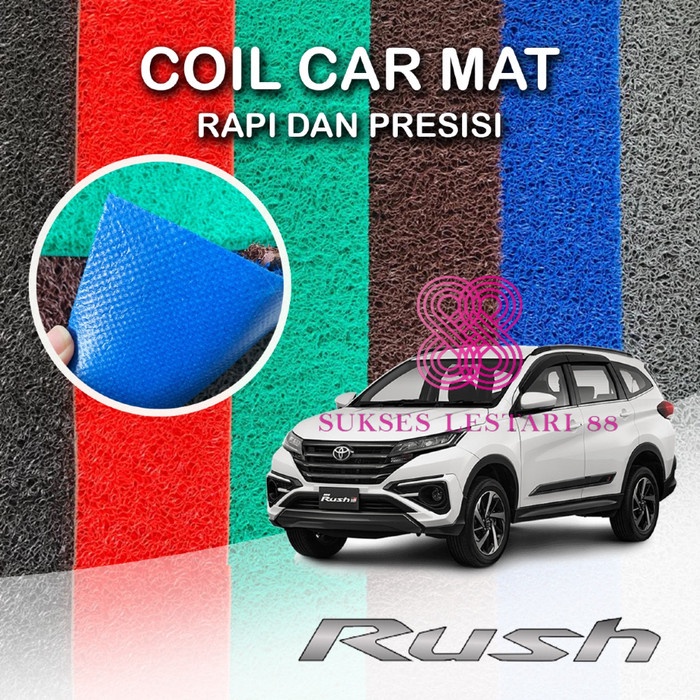 KARPET MOBIL PREMIUM TOYOTA RUSH MIE BIHUN 1 WARNA