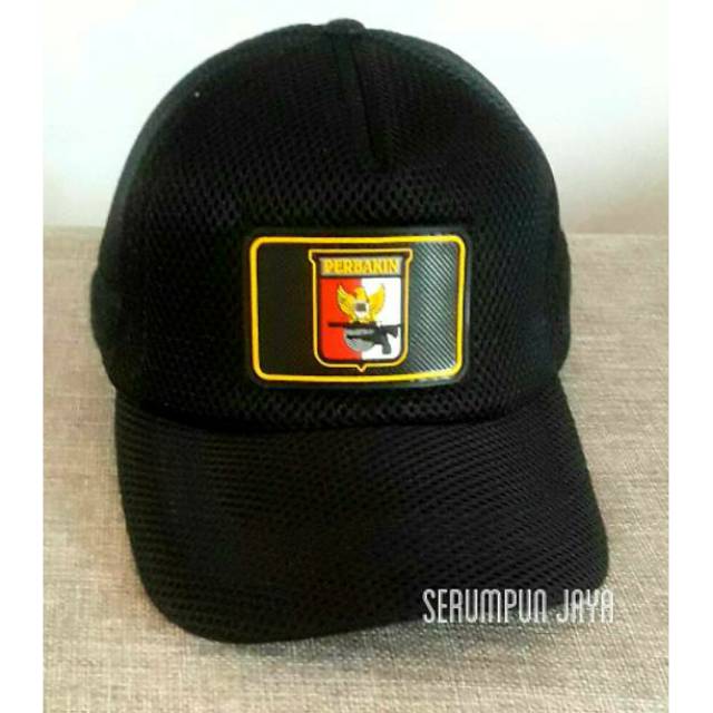 TOPI PERBAKIN VELCRO JARING &amp; PATCH(part 1)