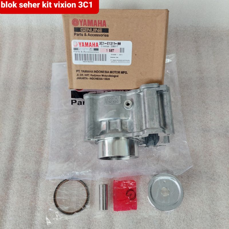 Blok Seher Vixion 1PA Kit Piston Original