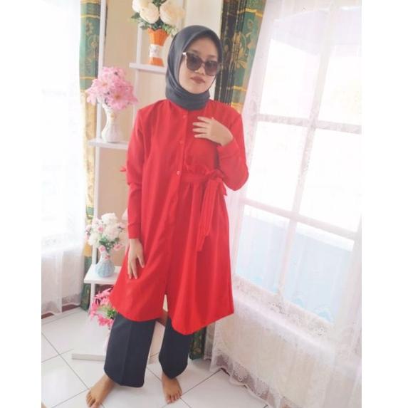 [KODE NB9MY] DEMORE TUNIK/ BAYLE DAYLE KERUT /JUMBO SIZE