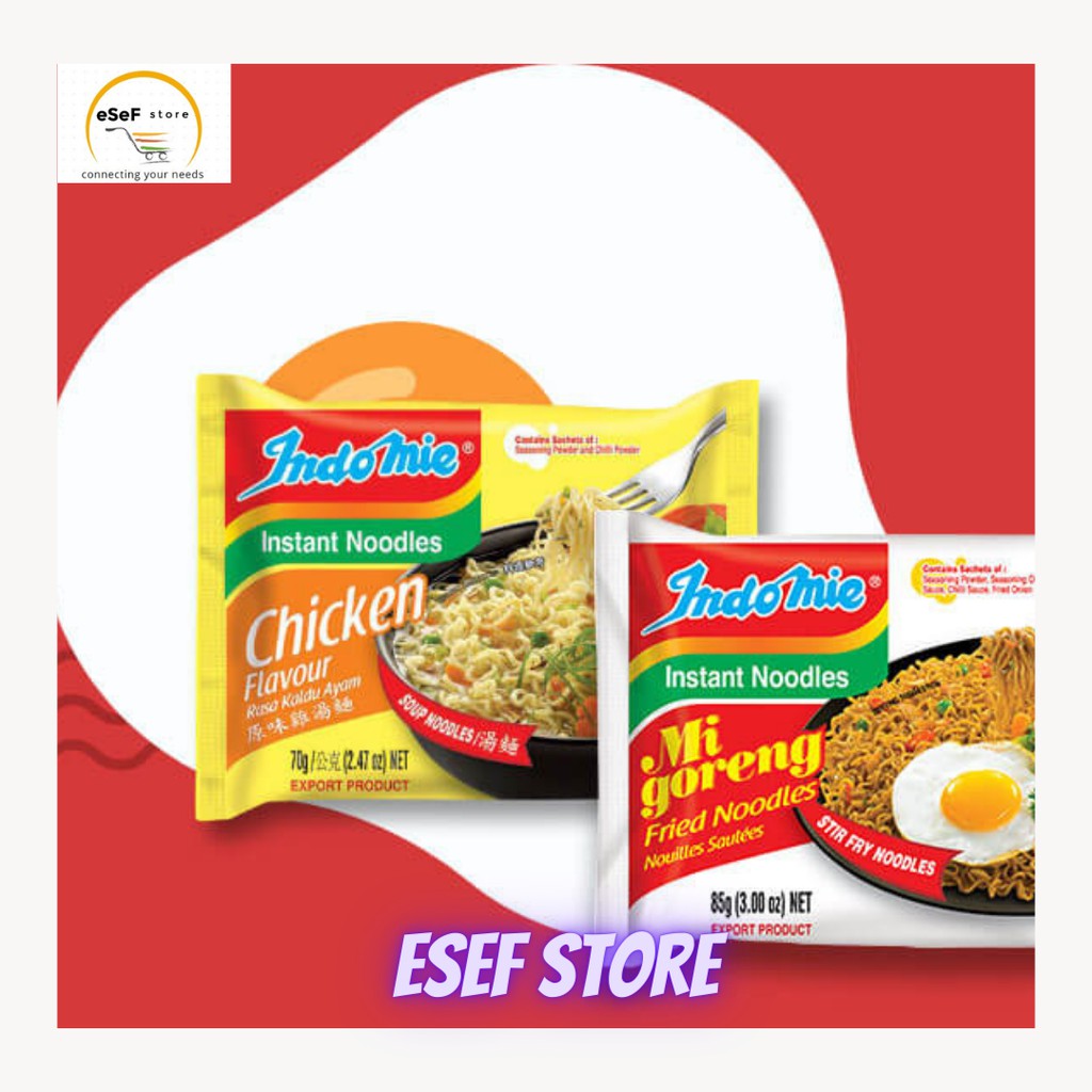 

Indomie Mie Instan Ayam Bawang / Mie Goreng