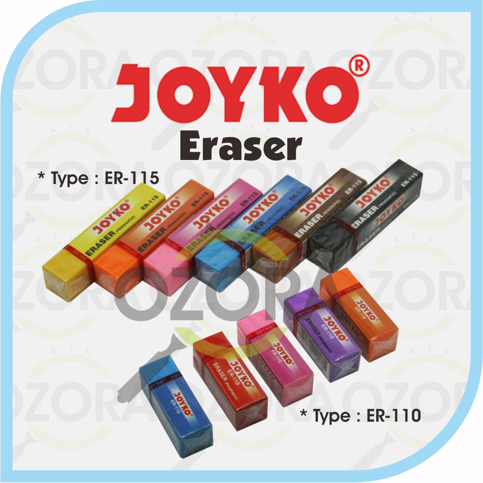 

Penghapus Eraser Stip Pensil Warna Original Murah