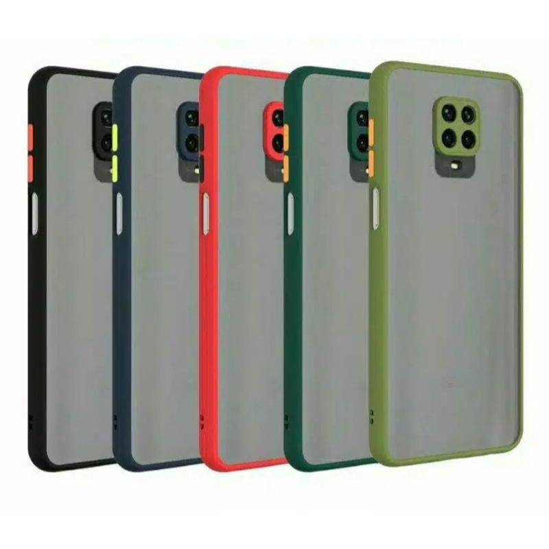 Casing Xiaomi Redmi Note 9 Pro Dove Matte Transparan Slim Fuze Macaron Case Note 9pro