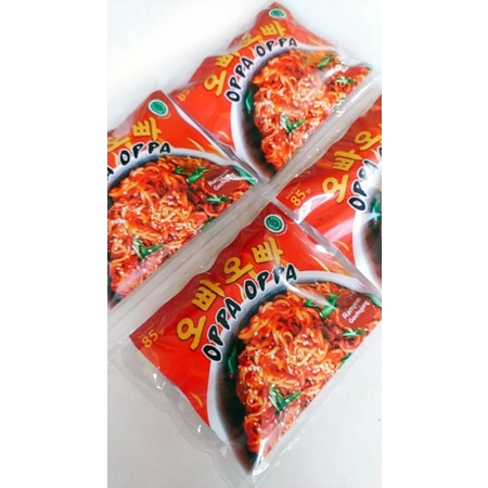 Ramyeon Saus Gochujang | Ramyun Ramen Mie Instan Korea | Ramyeon Tteokbokki Ramyeon Halal Termurah | Ramen Saus Pedas Korea | Ramyun Oppa Noodle Korean |  Ramen Korea Jepang Pedas | Spicy Noodle Ramyeon Ramyun | Gochujang Ramyeon Halal Lezat Asli Korea