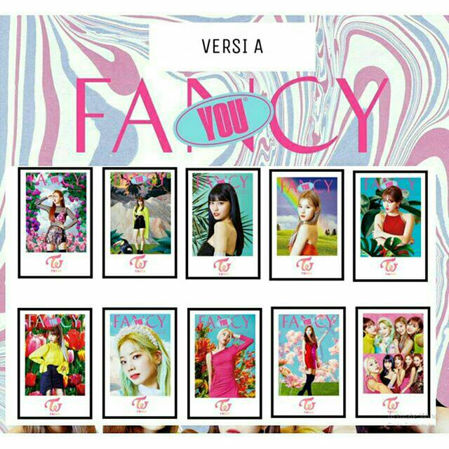 FANCY TWICE PHOTOCARD VER. A DAN B