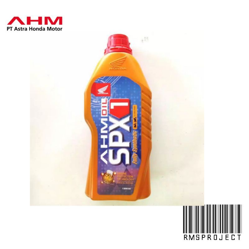 Oli Mesin SPX 1 1.2 Liter (1200 ml) - Oli mesin Spx 1 1.2 ORIGINAL AHM