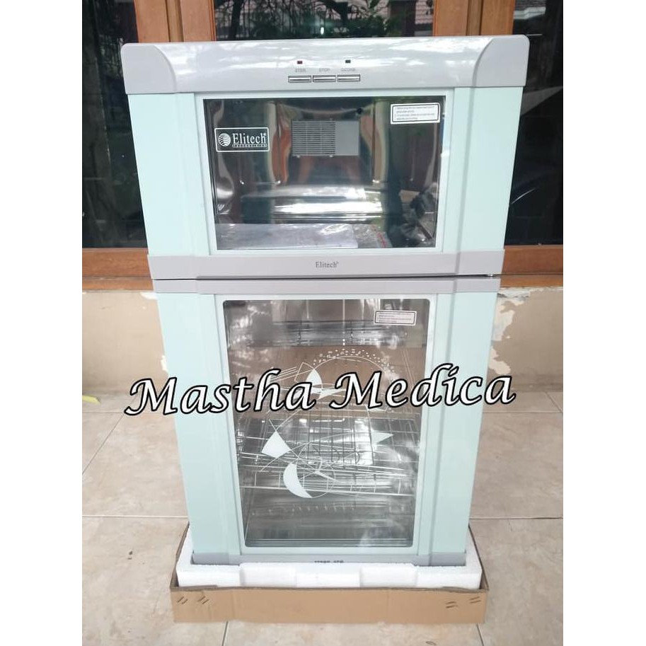 Sterelisator /Autoclave Elitech 2 pintu ZTP 80A upgrade ozone infrared